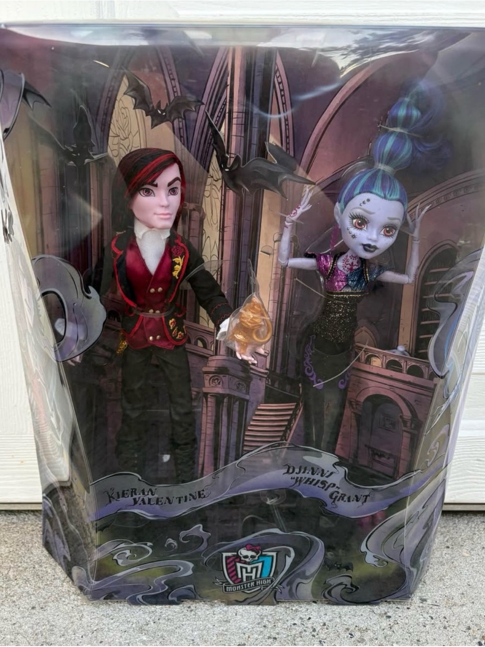 Monster High Kieran Valentine & Djinni “Whisp”gant Comic Con Doll